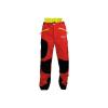 Pantalon de sécurité WAIPOUA rouge/jaune OREGON