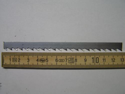 Lame affûtable 10mm ( denture 6mm )