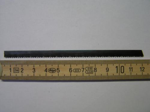 Lame ruban carbone 6mm ( denture 14TPI )