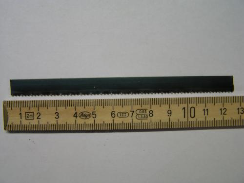Lame ruban carbone 10mm ( denture 14TPI )