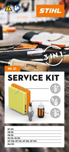 Kit entretien STIHL n°31 FS 131-FS311-HT133-KM131